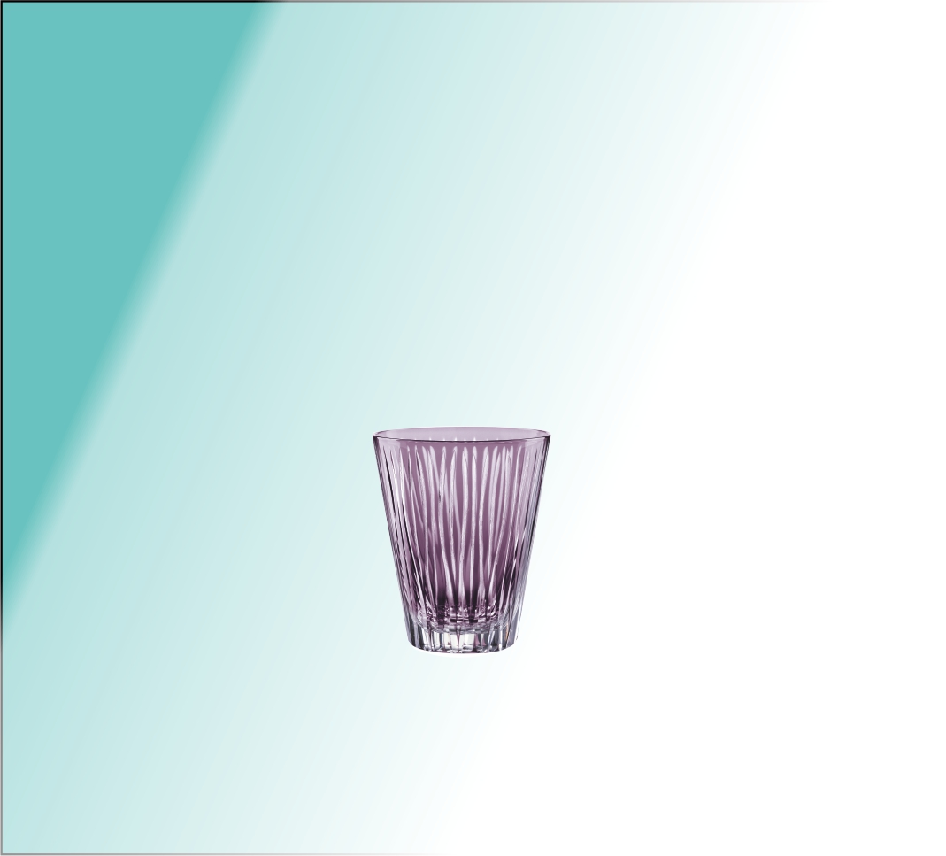 Water violette 0,2 l "Lines"